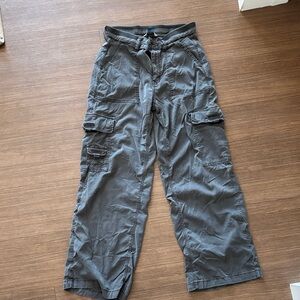 American Eagle Gray Cargo Pants